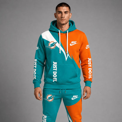 SIGNATURE NFL X MIA EXCLUSIVE COLOR TRACK SUITE SET LIMITED EDITION NDT NHM 090926 (1)
