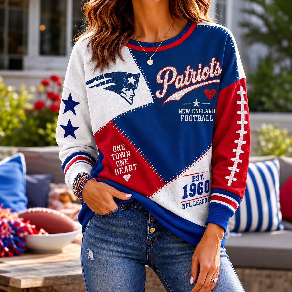SIGNATURE NFL X NEP EXCLUSIVE Women's Football Casual Sweatshirt LIMITED EDITION