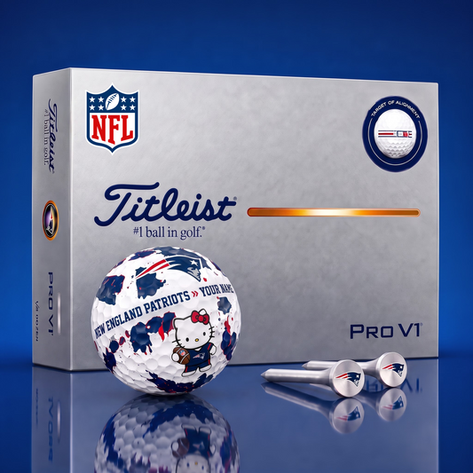 SIGNATURE NFL X NEP HELLO KITTY 50TH ANNIVERSARY ELITE GOLF BALL SET – LIMITED EDITION