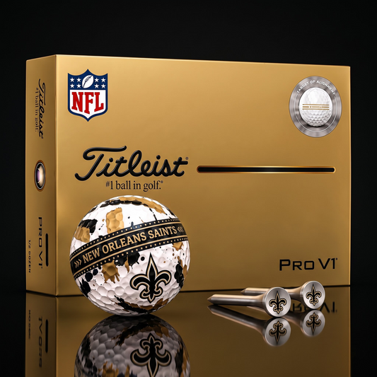 SIGNATURE NFL X NOS DELUXE PERSONALIZED GOLF BALL SET LIMITED EDITION