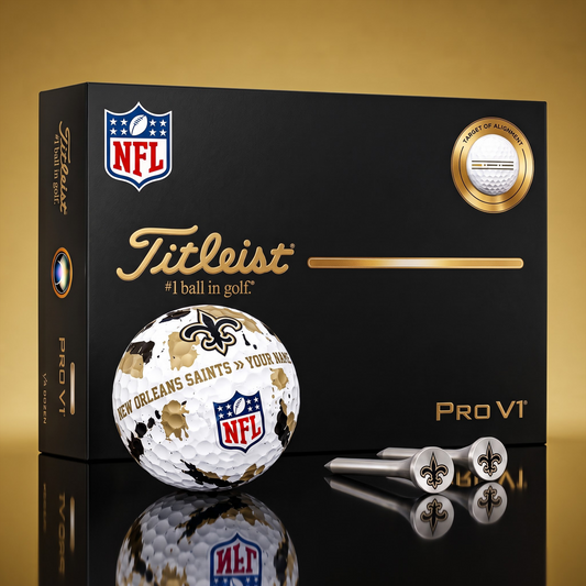 SIGNATURE NFL X NOS DELUXE PERSONALIZED GOLF BALL SET LIMITED EDITION V2