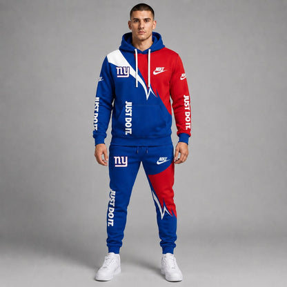 SIGNATURE NFL X NYG EXCLUSIVE COLOR TRACK SUITE SET LIMITED EDITION NDT NHM 090926 (1)