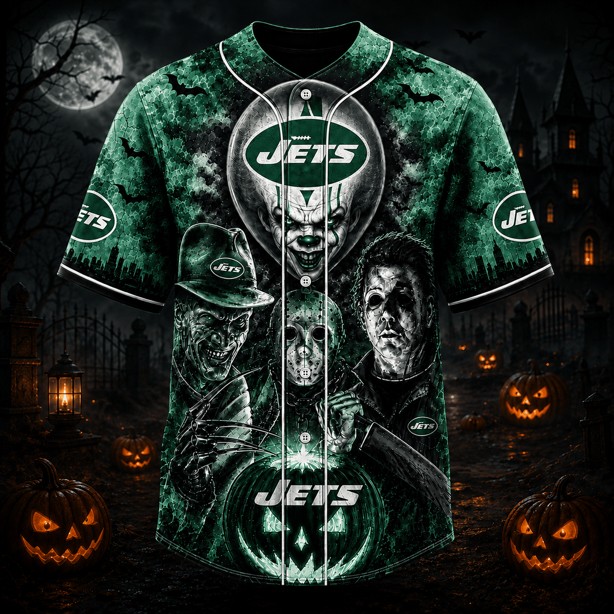 SIGNATURE NFL  X NYJ EXCLUSIVE Halloween Horror Jersey Limited Edtion