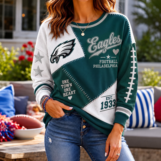 SIGNATURE NFL X PE EXCLUSIVE Women's Football Casual Sweatshirt LIMITED EDITION