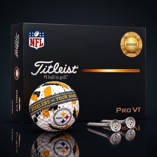 SIGNATURE NFL X PS DELUXE PERSONALIZED GOLF BALL SET LIMITED EDITION