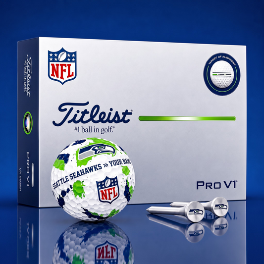 SIGNATURE NFL X SS DELUXE PERSONALIZED GOLF BALL SET LIMITED EDITION V2