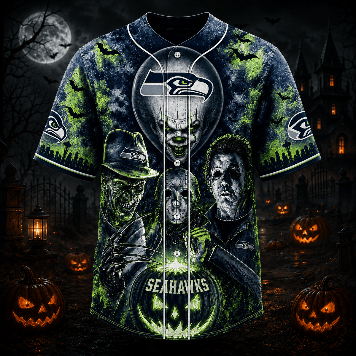 SIGNATURE NFL  X SS EXCLUSIVE Halloween Horror Jersey Limited Edtion