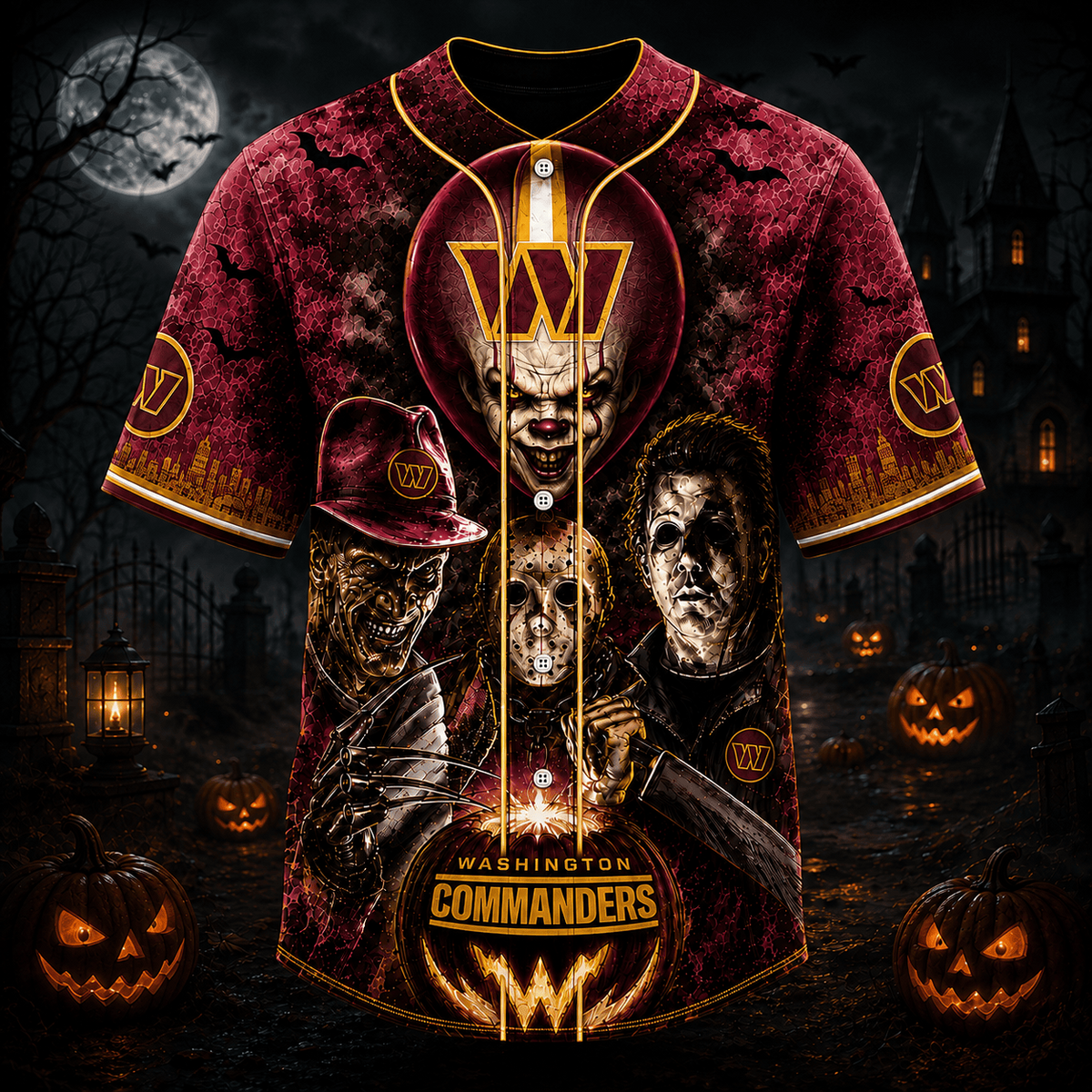 SIGNATURE NFL  X WC EXCLUSIVE Halloween Horror Jersey Limited Edtion