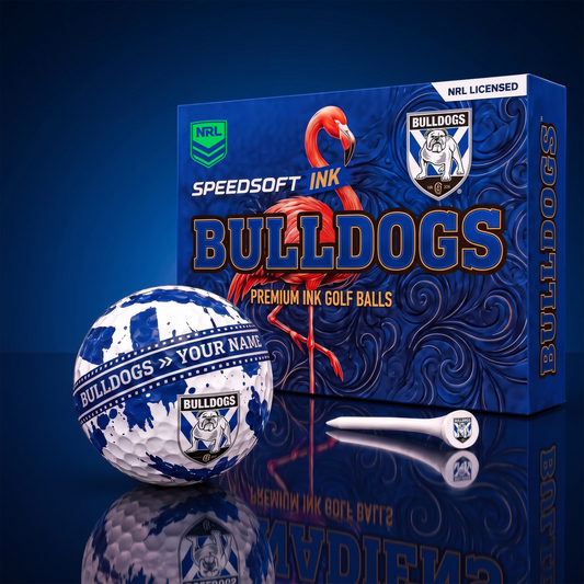SIGNATURE NRL X CBB CDELUXE PERSONALIZED GOLF BALL SET LIMITED EDITION