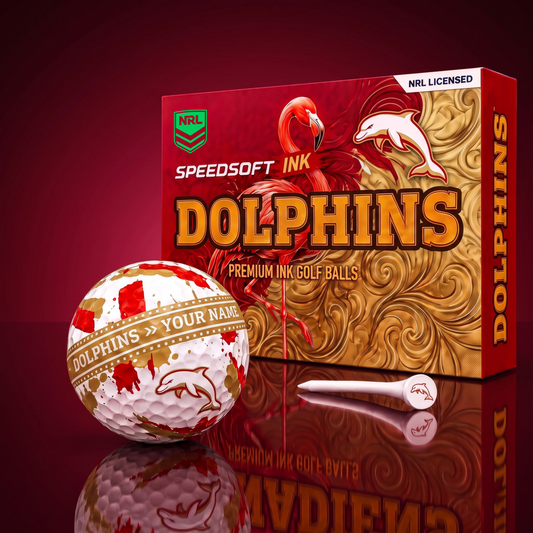 SIGNATURE NRL X DOL CDELUXE PERSONALIZED GOLF BALL SET LIMITED EDITION