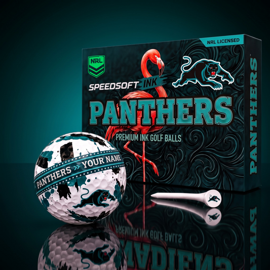 SIGNATURE NRL X PP CDELUXE PERSONALIZED GOLF BALL SET LIMITED EDITION
