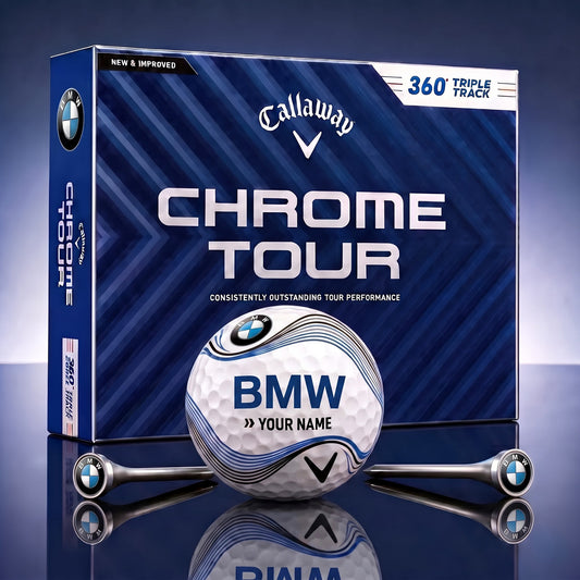 SIGNATURE BMW X BW EXCLUSIVE PERSONALIZED GOLF BALL V8 LIMITED EDITION NDT NHM 050926