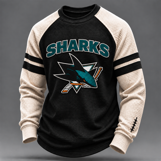 SJS x NHL Waffle Sweatshirt