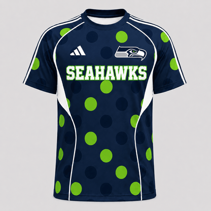 SS Premium NFL Game Day Polka Dot Sports Jersey Shirt