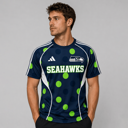 SS Premium NFL Game Day Polka Dot Sports Jersey Shirt