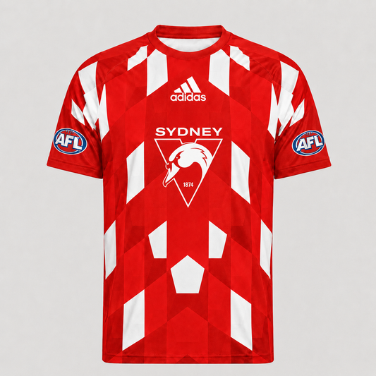 SS x AFL Premium Geometric Fan Performance T-Shirt