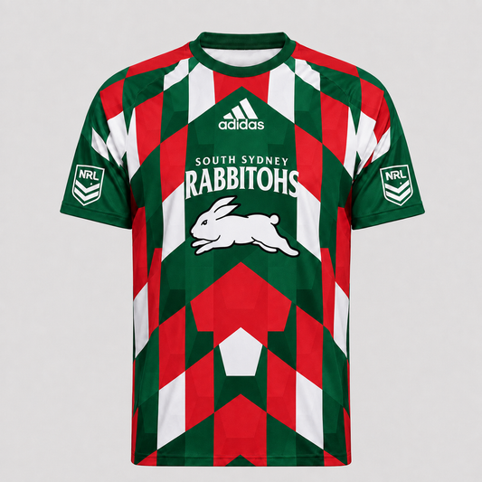 SSR x NRL Premium Geometric Fan Performance T-Shirt