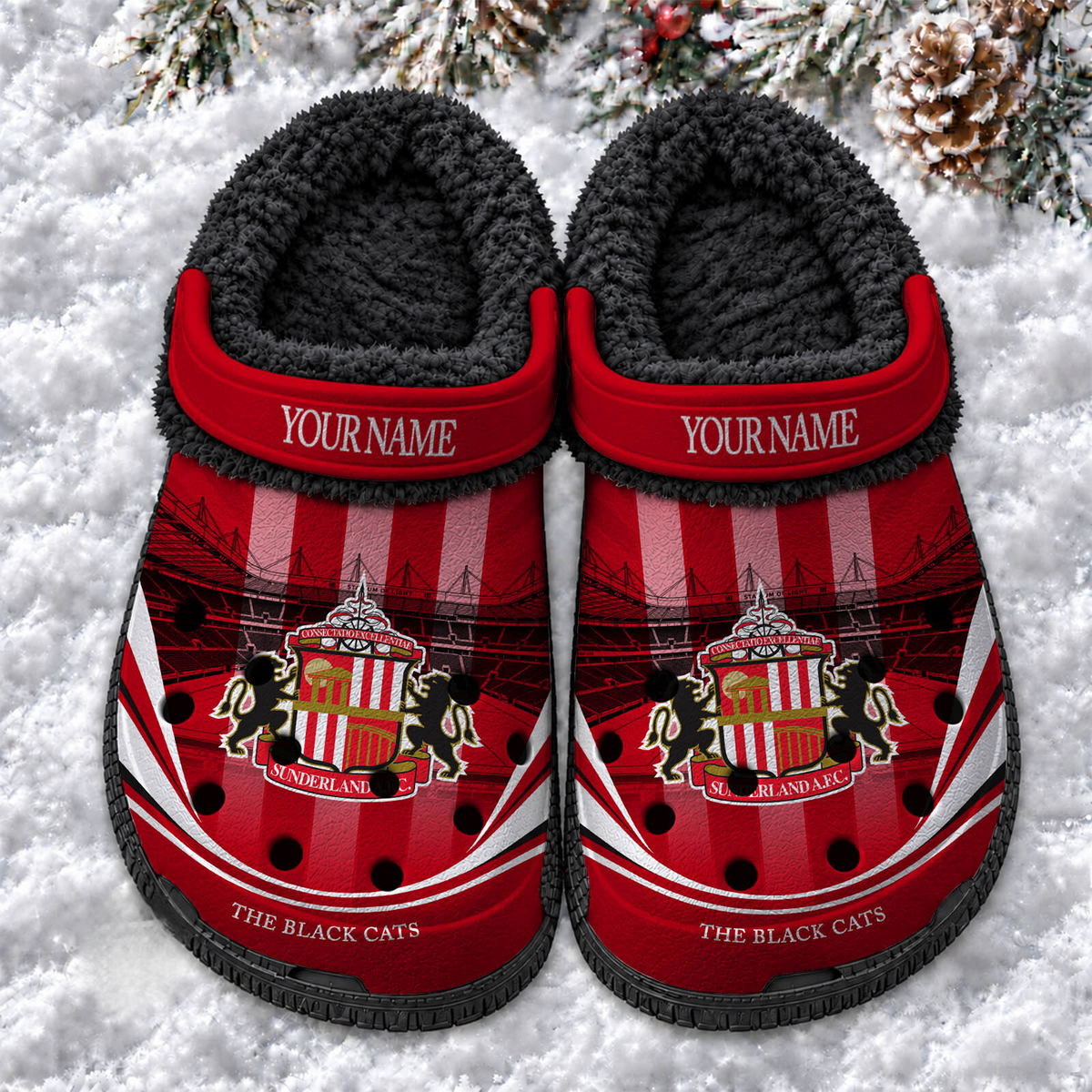SUN x EPL Fleece Crocs