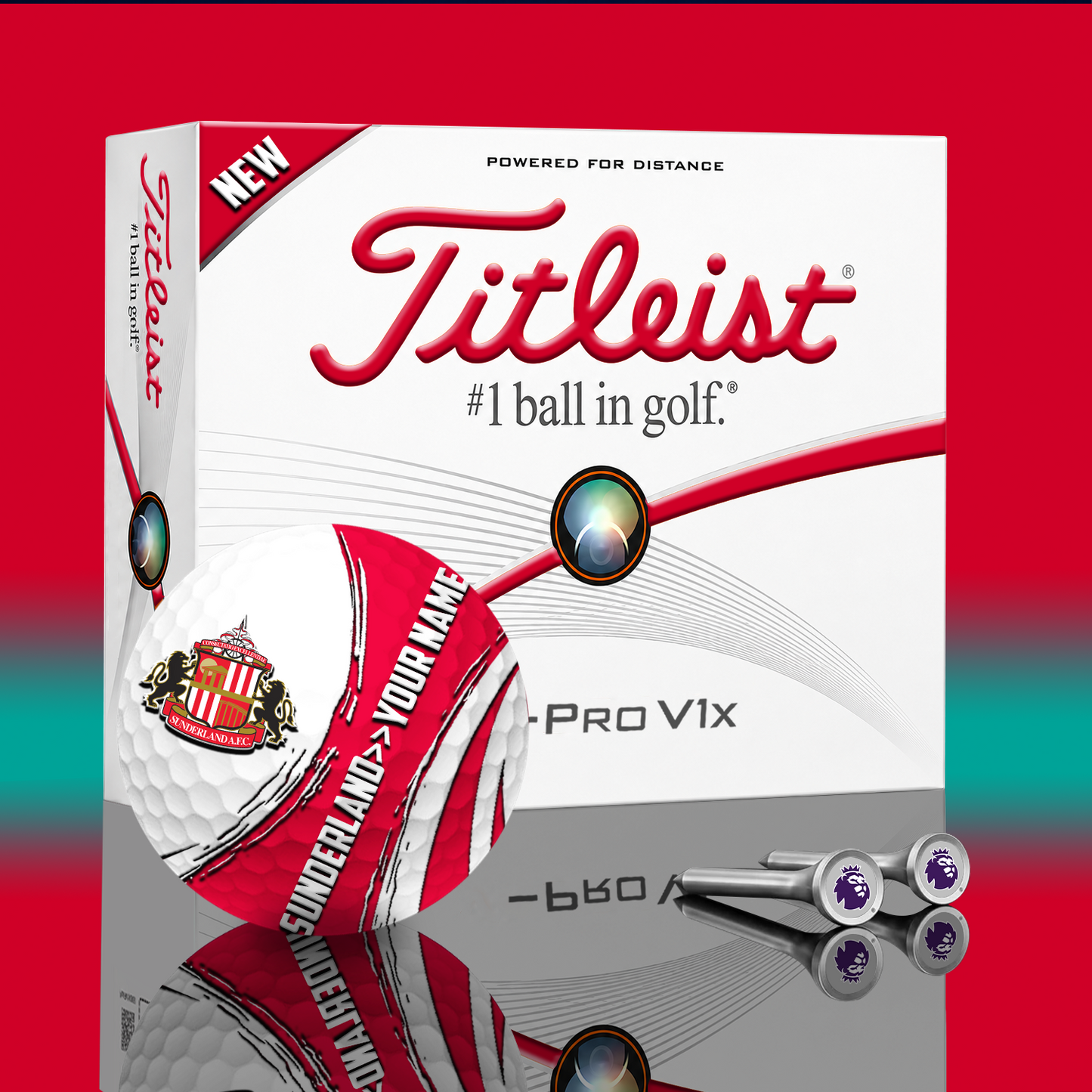 SUN x EPL PERSONALIZED GOLF BALL LIMITED EDITION