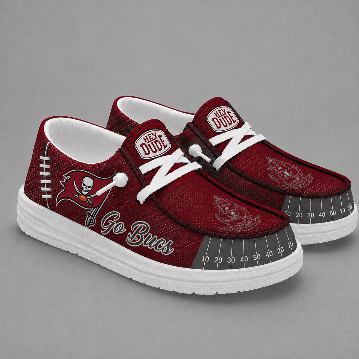 TB Premium NFL Football Field Fan Loafer Shoes