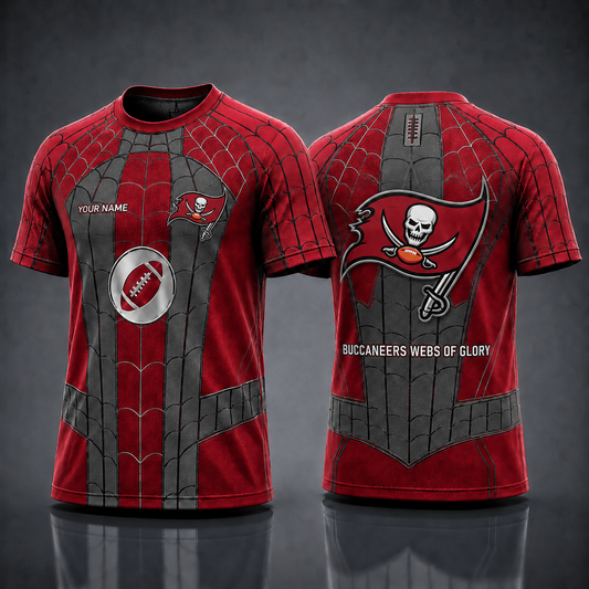 TBB NFL x Spider Personalized T-Shirt – Premium Limited Edition Gift for Football Fans