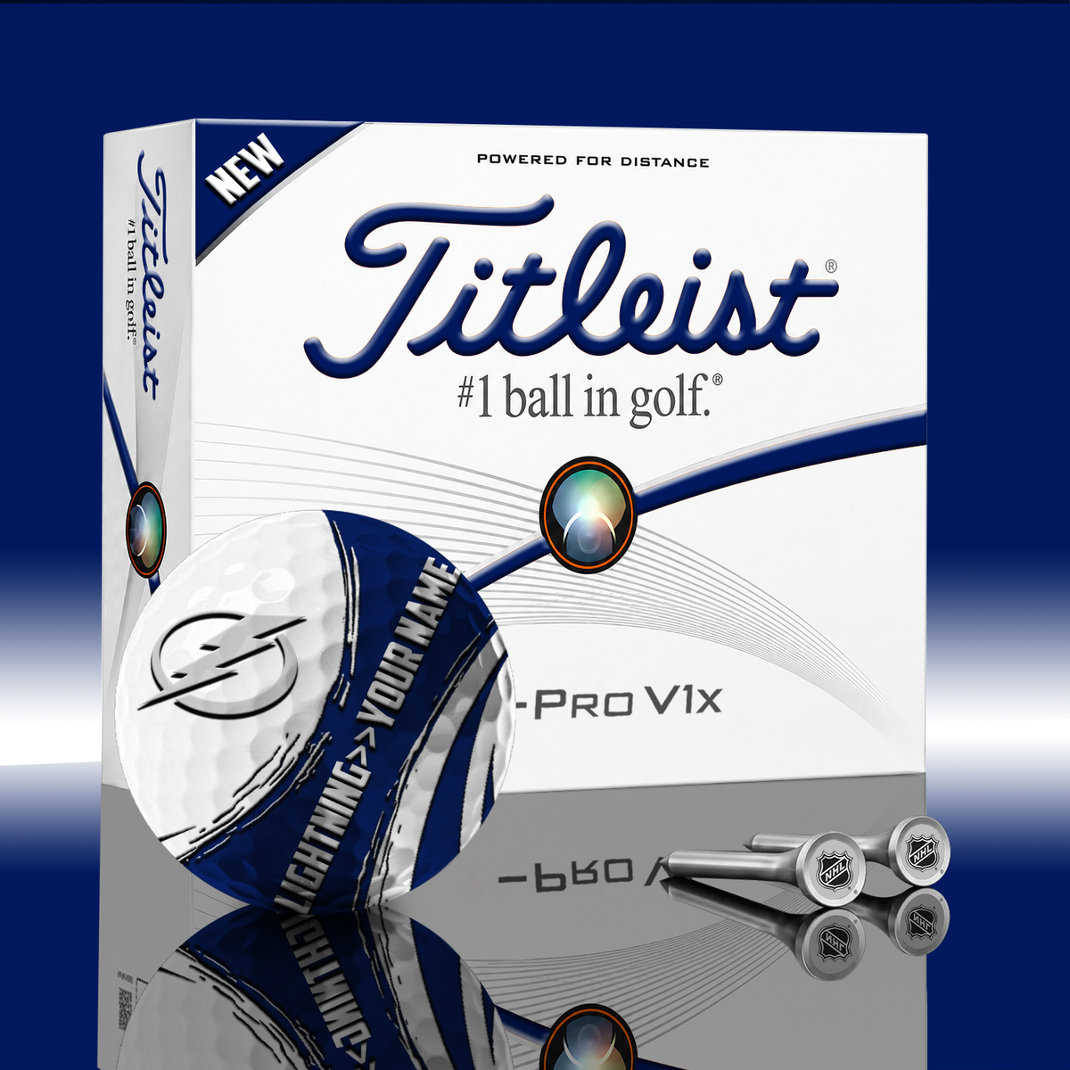 TBL x NHL PERSONALIZED GOLF BALL LIMITED EDITION