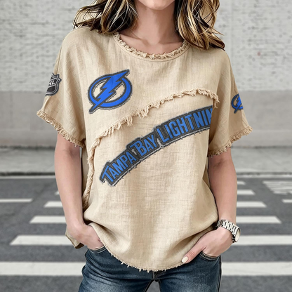 TBL x NHL Women’???s Vintage O-Neck 2905 DatND DVT
