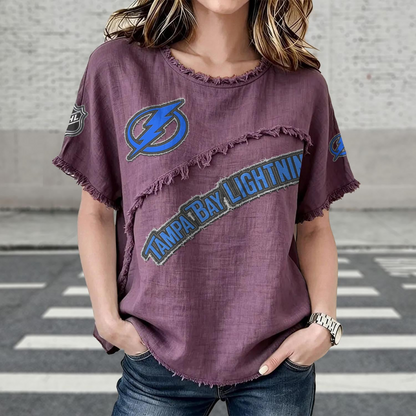 TBL x NHL Women’???s Vintage O-Neck 2905 DatND DVT