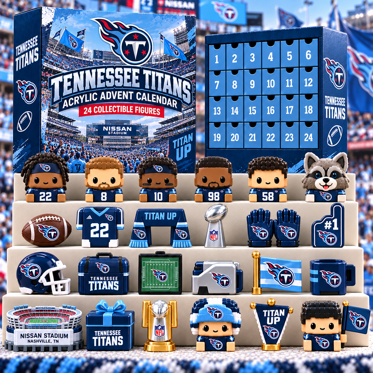 TEN x NFL Premium 24 Days Of Advent Calendar