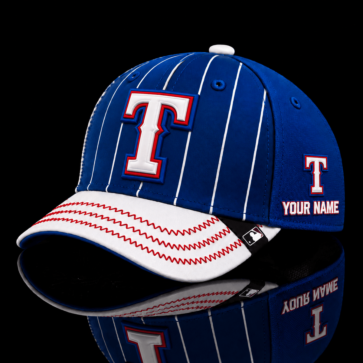 TEX x MLB Game Day Personalized Name Classic Cap