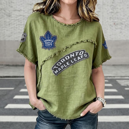 TOR x NHL Women’???s Vintage O-Neck 2905 DatND DVT