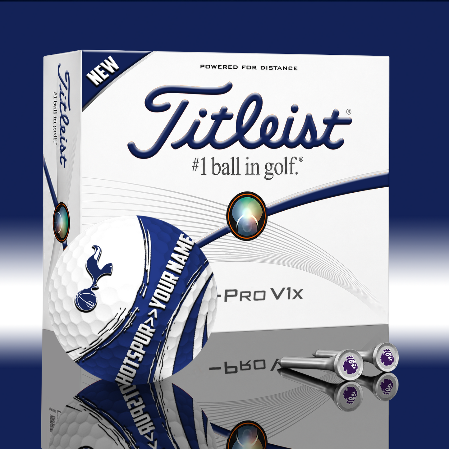 TOT x EPL PERSONALIZED GOLF BALL LIMITED EDITION