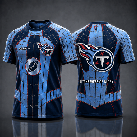 TT NFL x Spider Personalized T-Shirt – Premium Limited Edition Gift for Football Fans