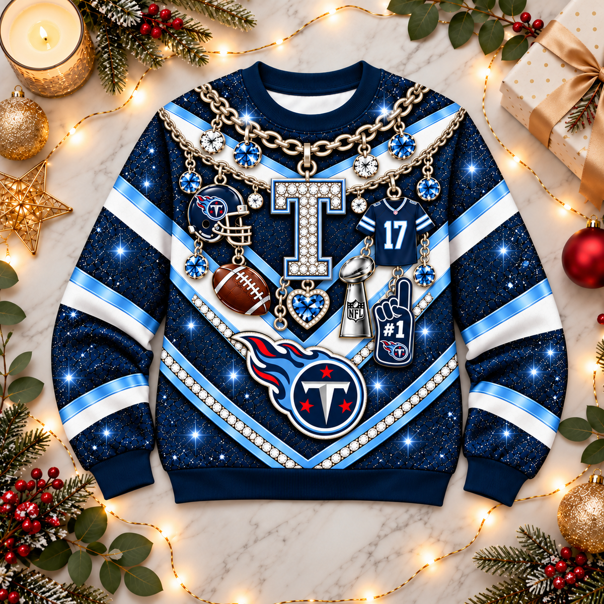 TT x NFL Luxury Bling Sweatshirt
