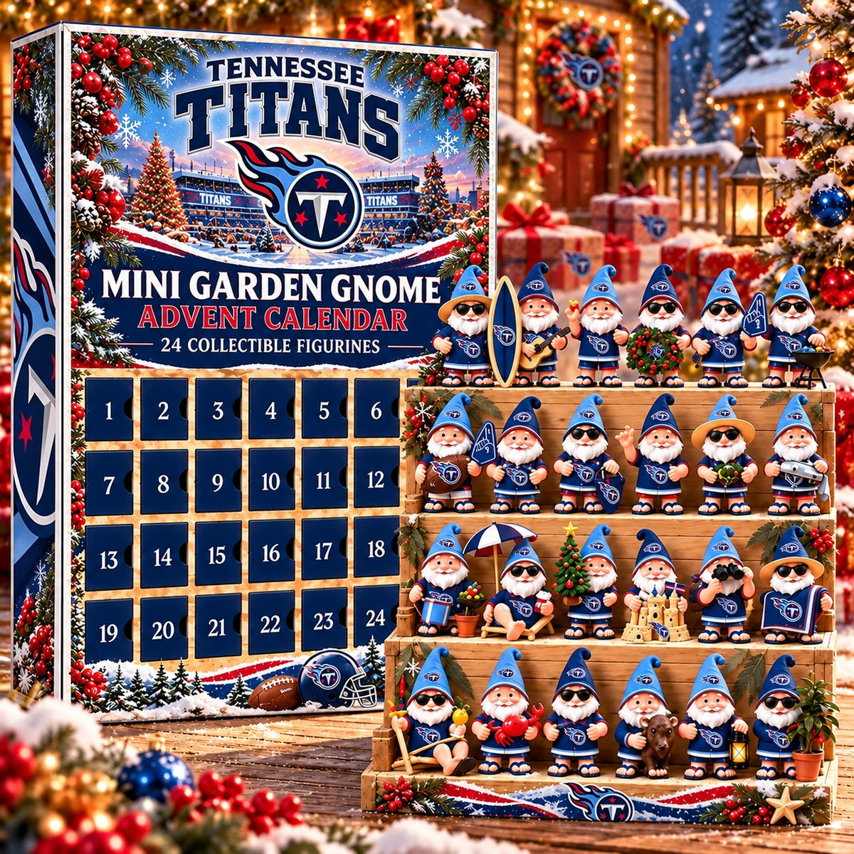 TT x NFL Mini Garden Gnome Advent Calendar