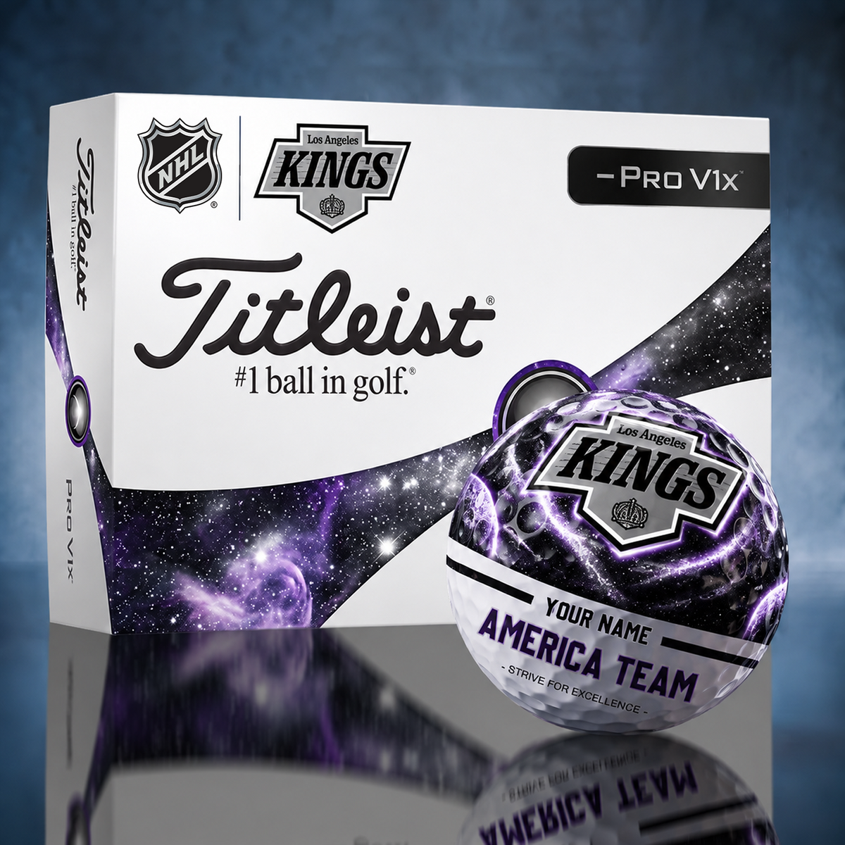 Titleist LAK x Premium NHL PERSONALIZED GOLF BALL LIMITED EDITION V7