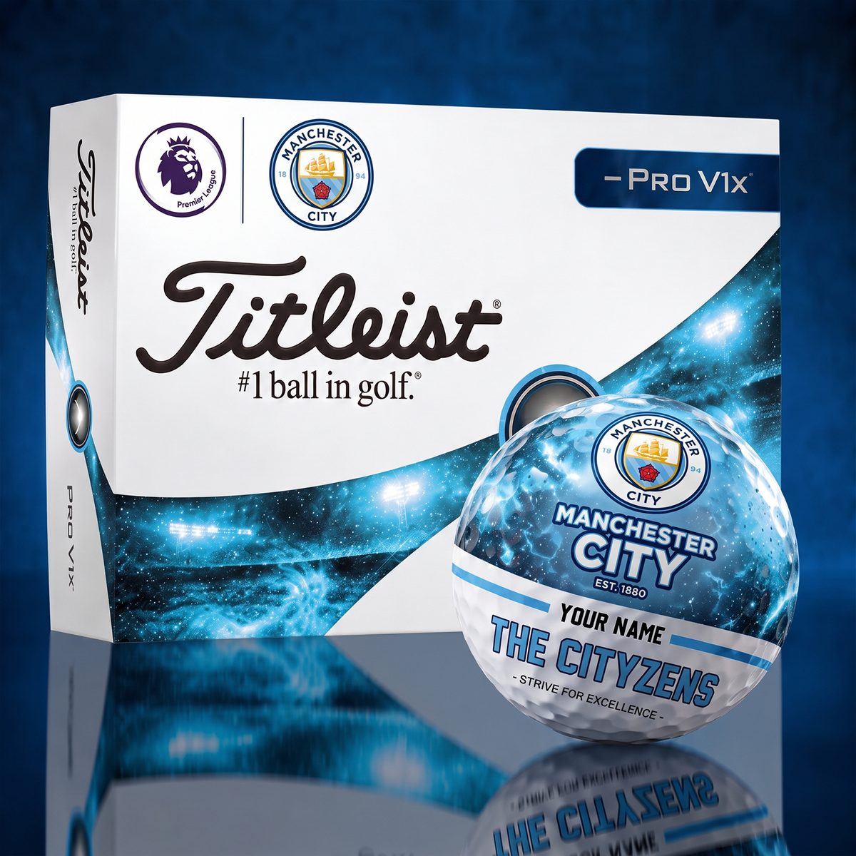 Titleist MC x Premium EPL PERSONALIZED GOLF BALL LIMITED EDITION V7