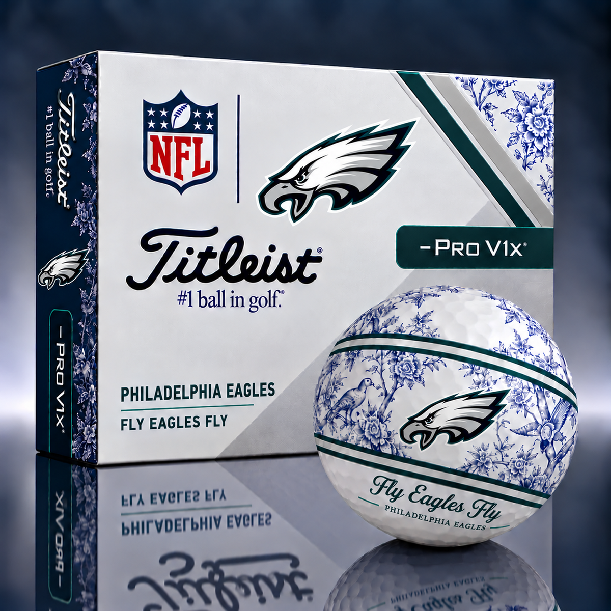 Titleist X Dior Premium NFL PHI PERSONALIZED GOLF BALL LIMITED EDITION