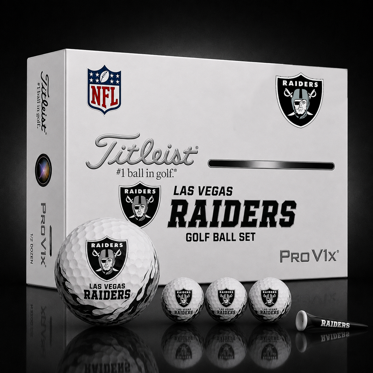 Titleist X Premium NFL LV PERSONALIZED GOLF BALL LIMITED EDITION 2408 V2
