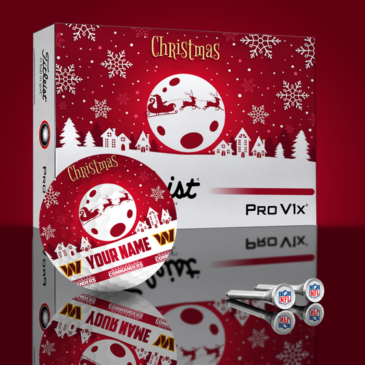 WAS x NFL PERSONALIZED GOLF BALL LIMITED EDITION V3