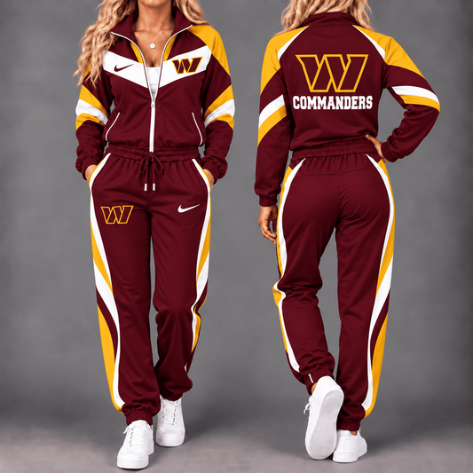 WAS x NFL Team Pride Waterproof Windbreaker Zip-Up Tracksuit Set