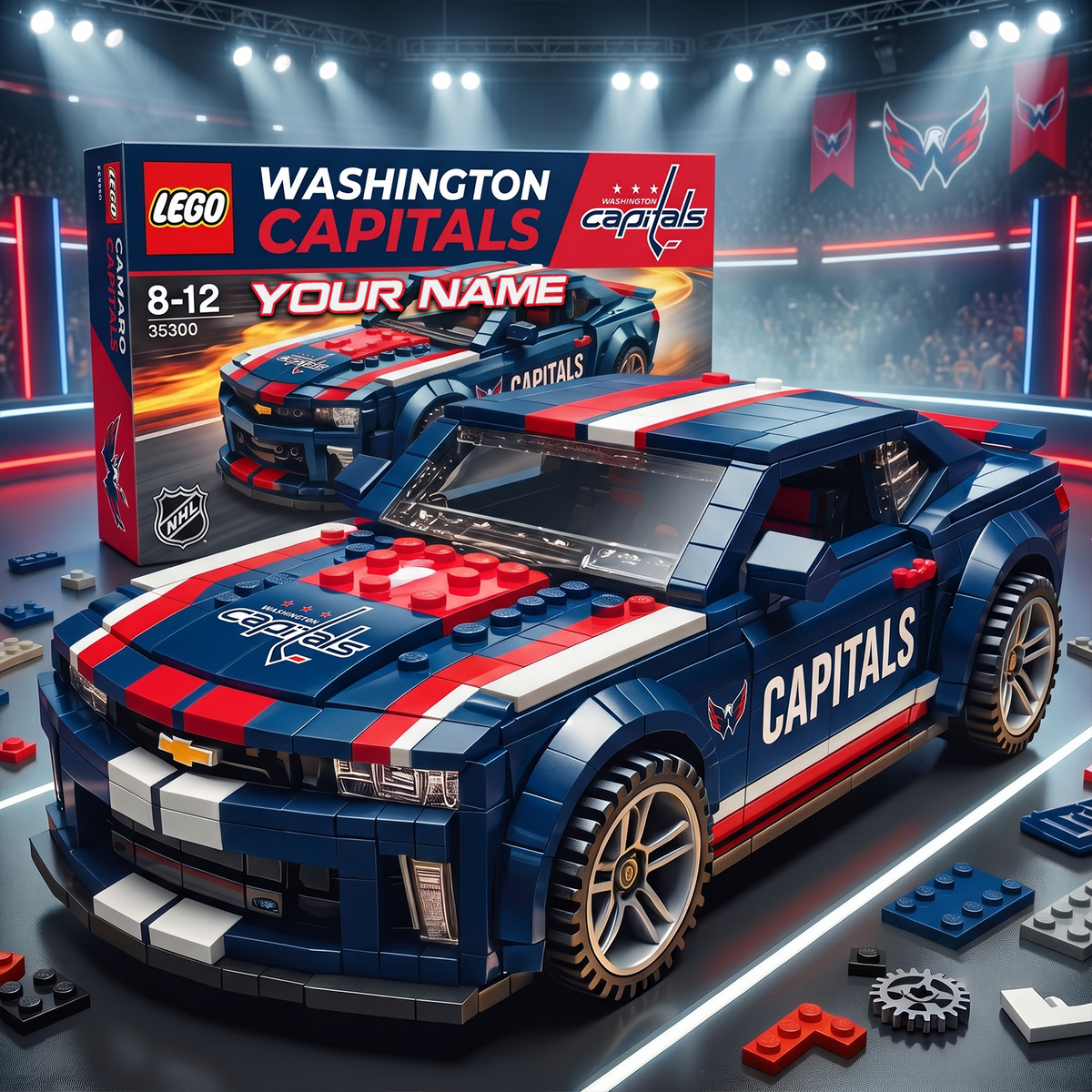 WAS x NHL Football Team Camaro Z28 V2