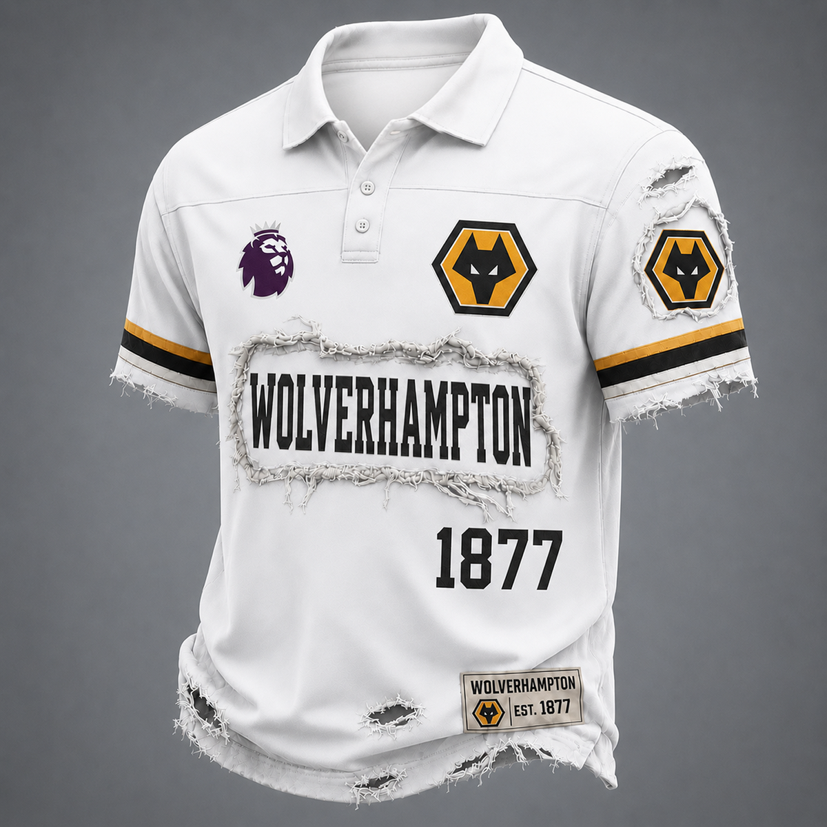WOL x EPL LUXURY V-Neck T-Shirt 3005 DatND DVT