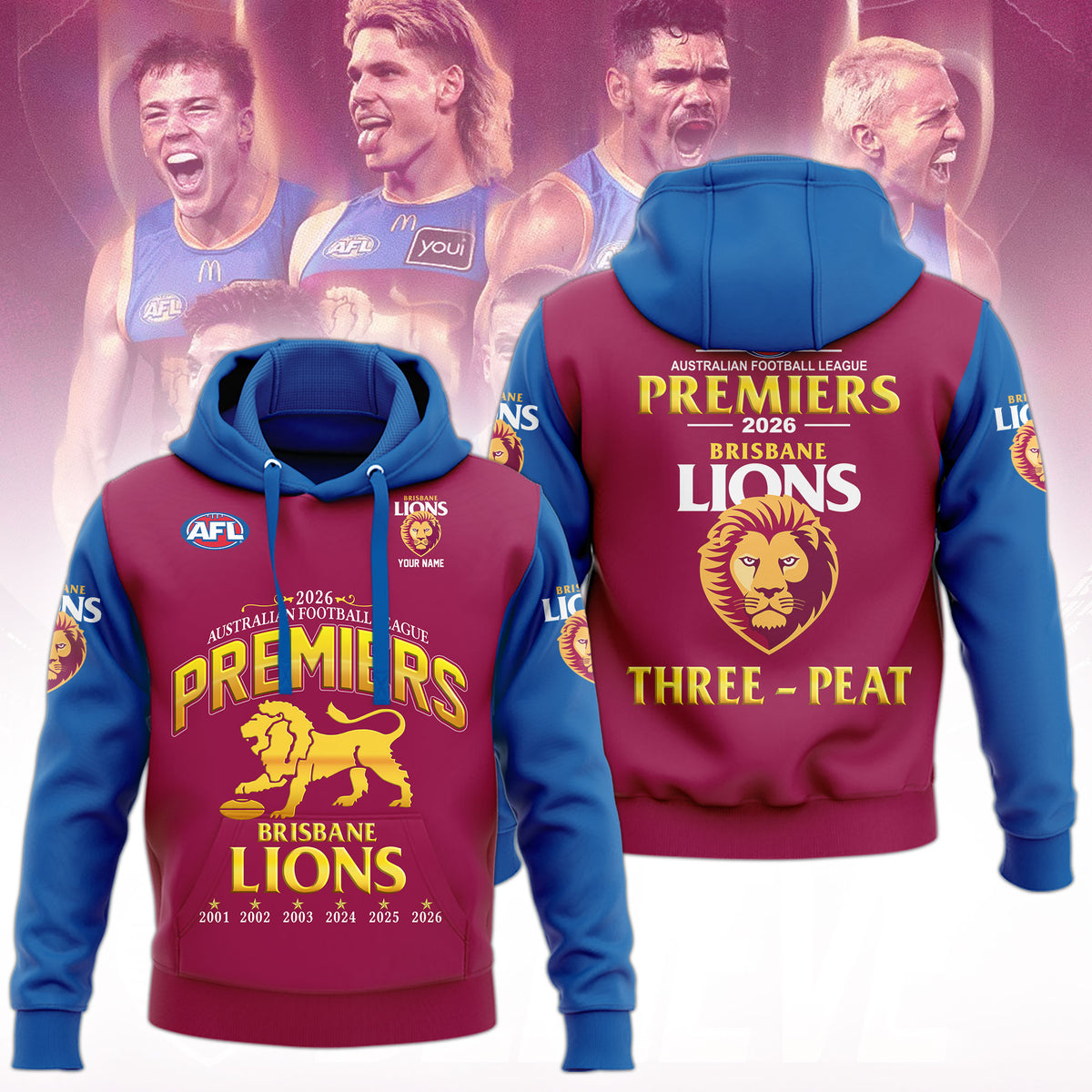 PREMIUM AFL X BL THANK FOR MEMORIES CHAMPIONSHIP HOODIE SHIRT V03 LIMITED EDITION NDT NHM 2026