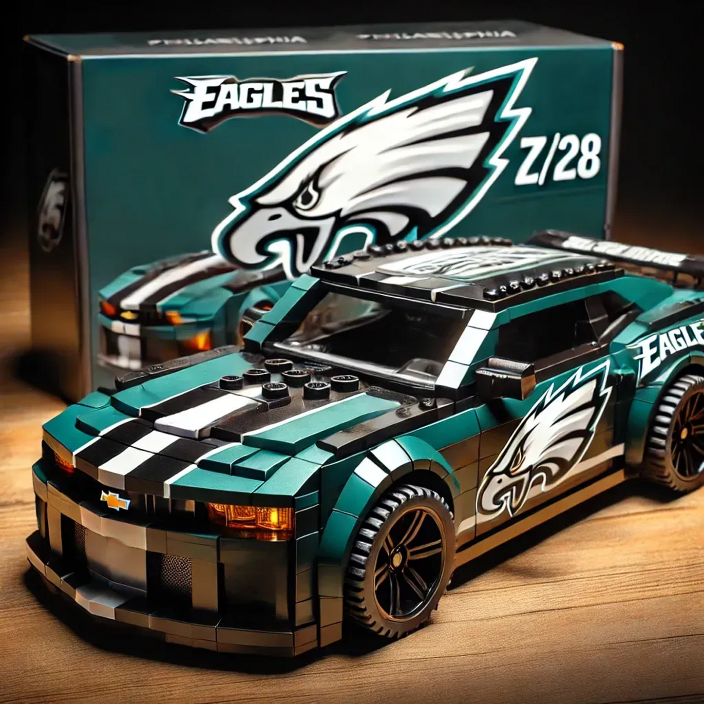 PHI x NFL Football Team Camaro Z28 DATND TANTD