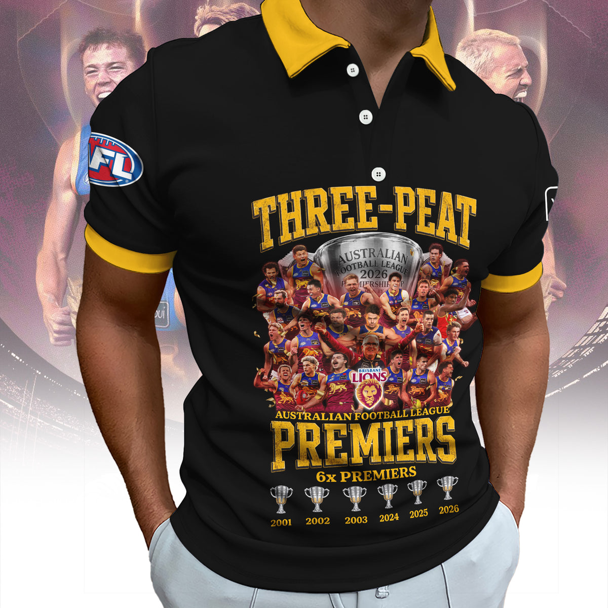 PREMIUM AFL X BL THANK FOR MEMORIES CHAMPIONSHIP POLO  V3 LIMITED EDITION NDT NHM 2026