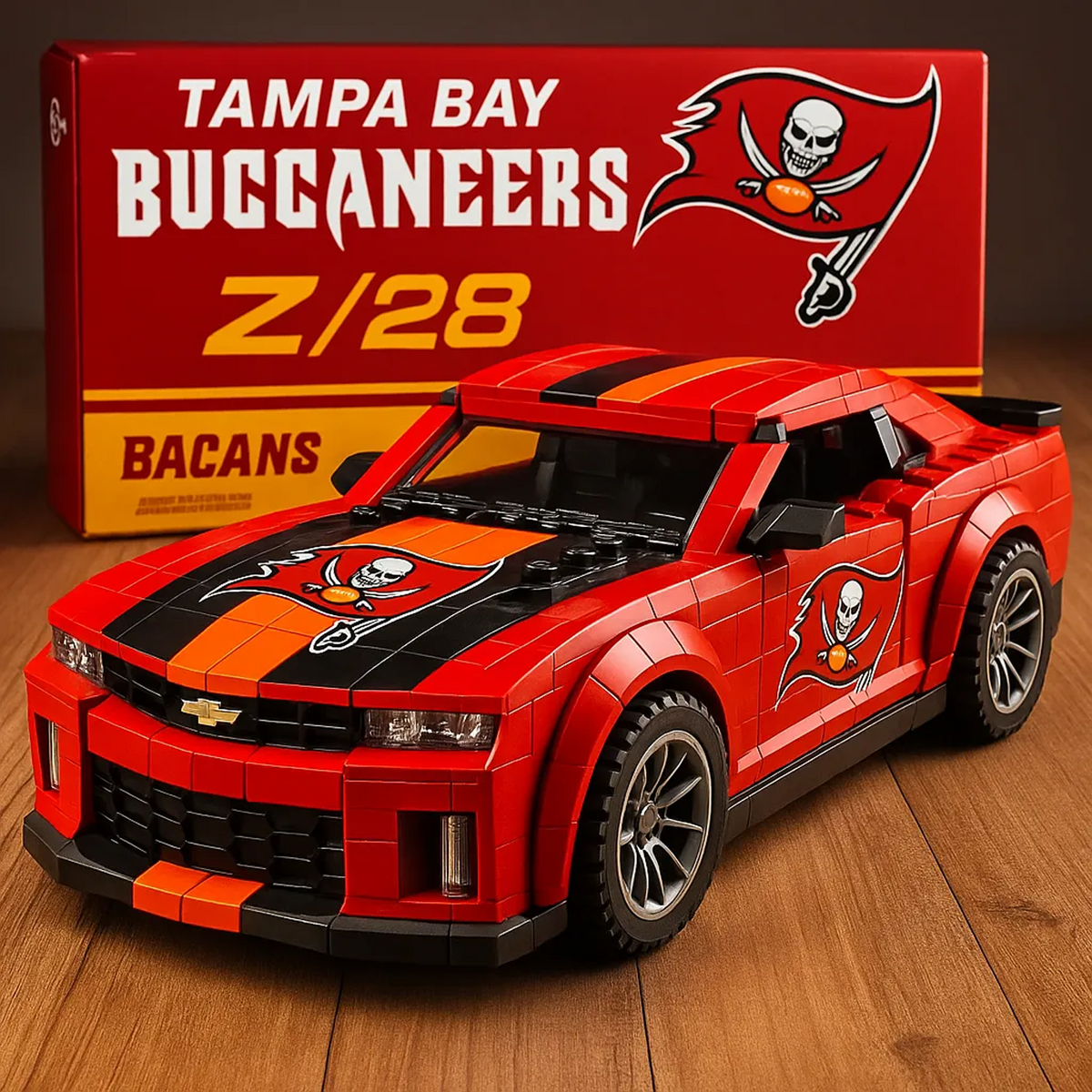 TB x NFL Football Team Camaro Z28 DATND TANTD